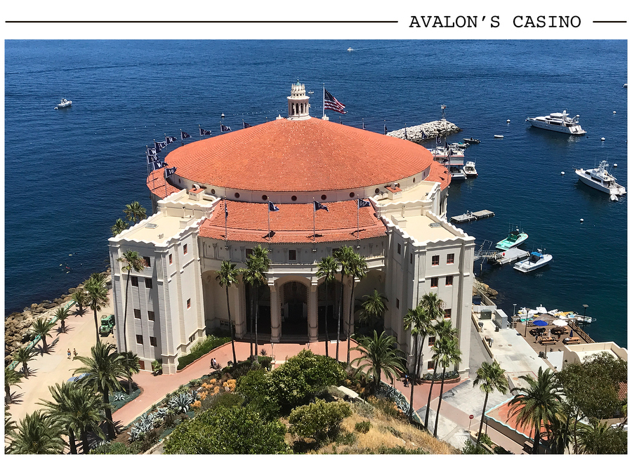 Avalon's Casino postcard photo