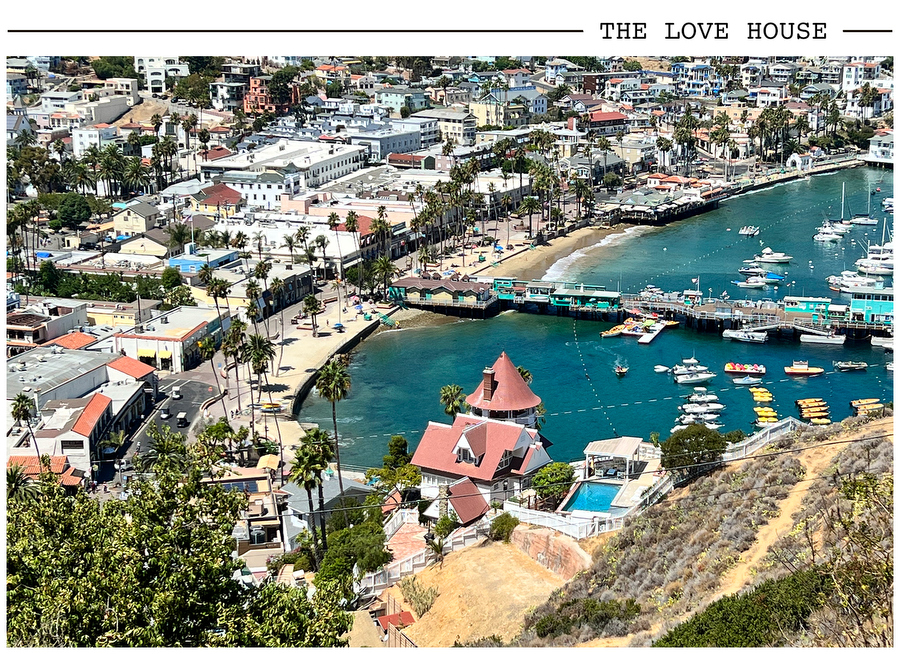 The Love House postcard photo