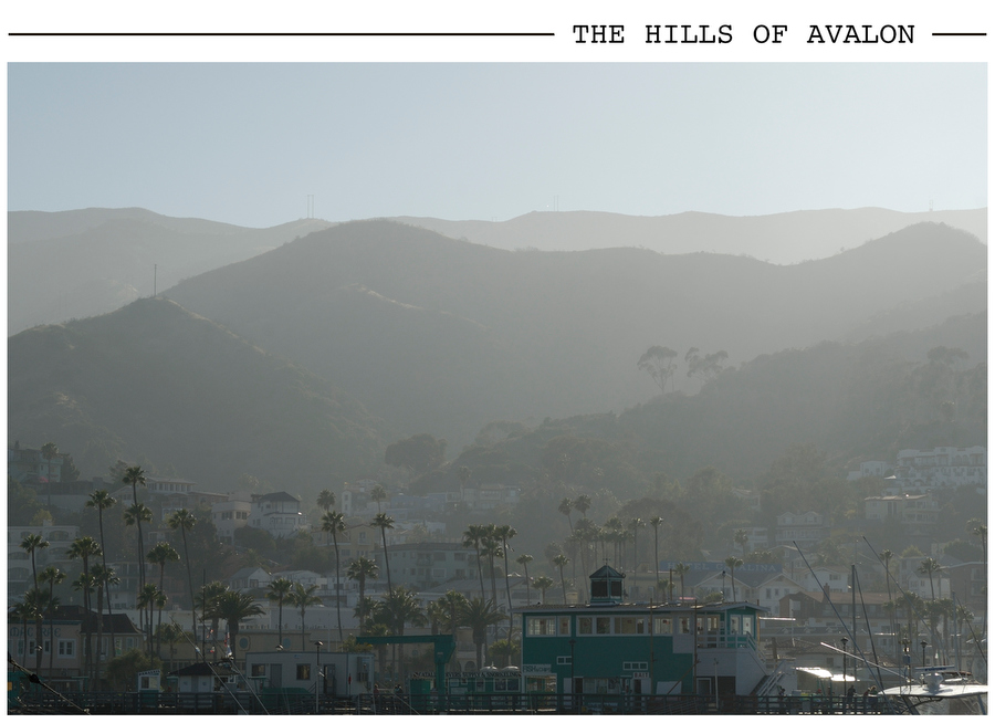 The Hills of Avalon postcard photo